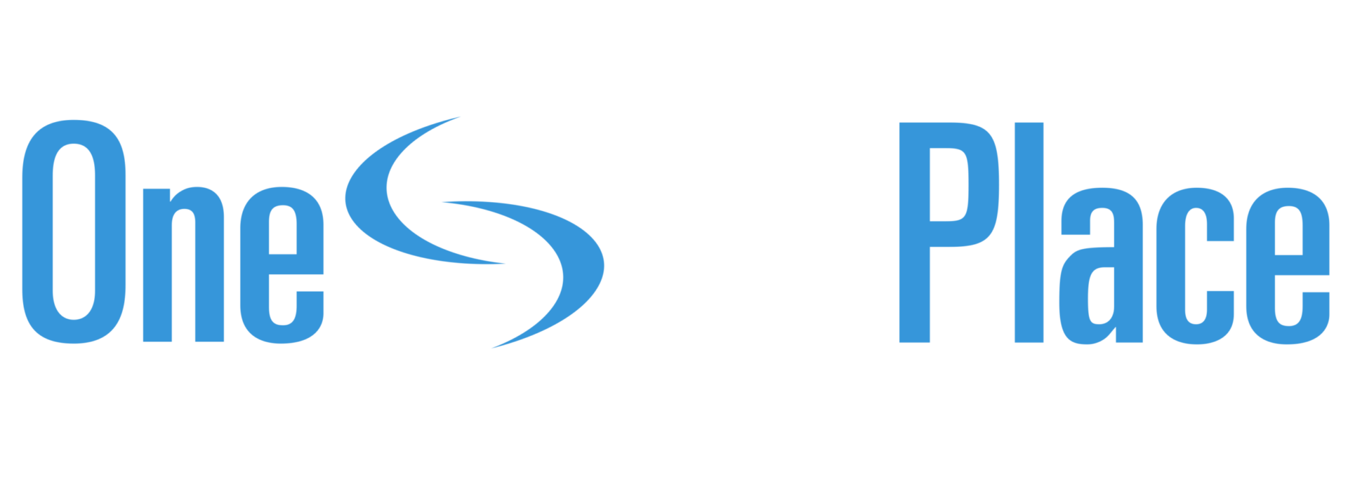 2025 One Safe Place Full Logo Solid Blue White
